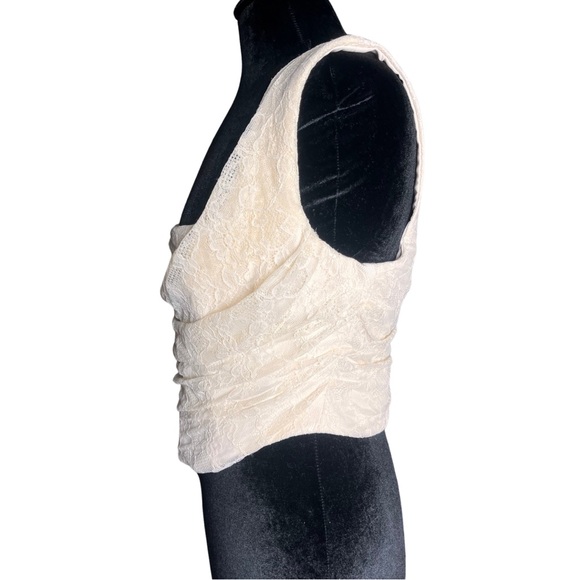 NWOT House of CB ‘Una' Vintage Cream Lace Corset- L (BIGGER/PLUS CUP) *145 - Picture 3 of 8